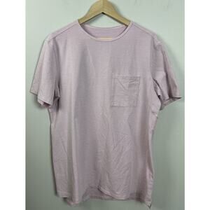 Lululemon Chest Pocket Relaxed Fit T-Shirt Possibly Large Pink Purple Men’s